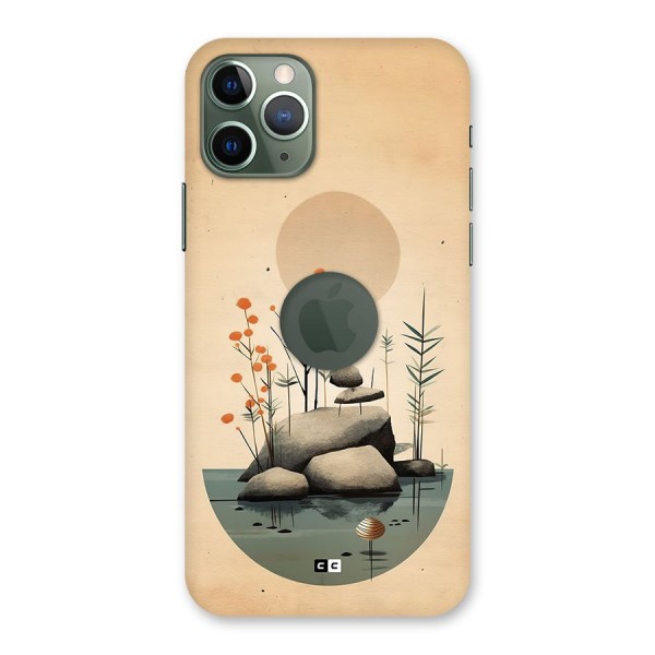 Zen Garden Back Case for iPhone 11 Pro Logo Cut