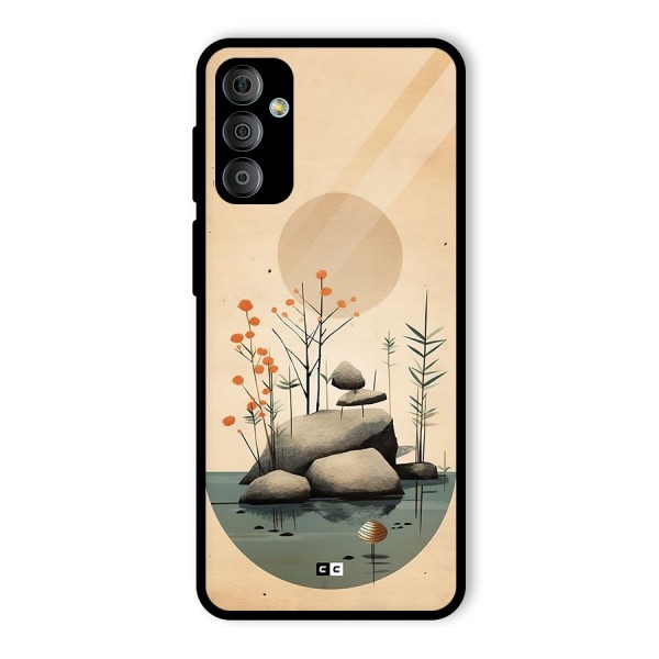 Zen Garden Glass Back Case for Galaxy F23