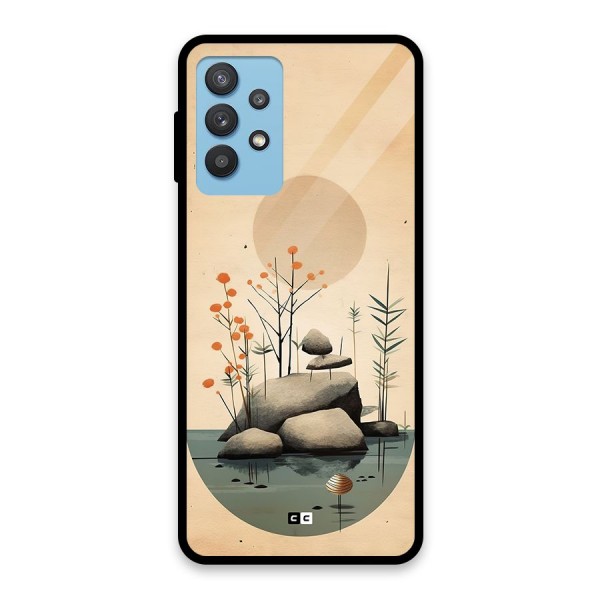 Zen Garden Glass Back Case for Galaxy M32 5G