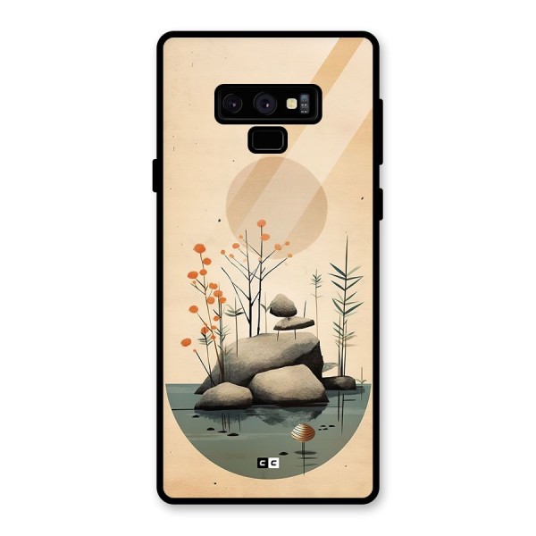 Zen Garden Glass Back Case for Galaxy Note 9