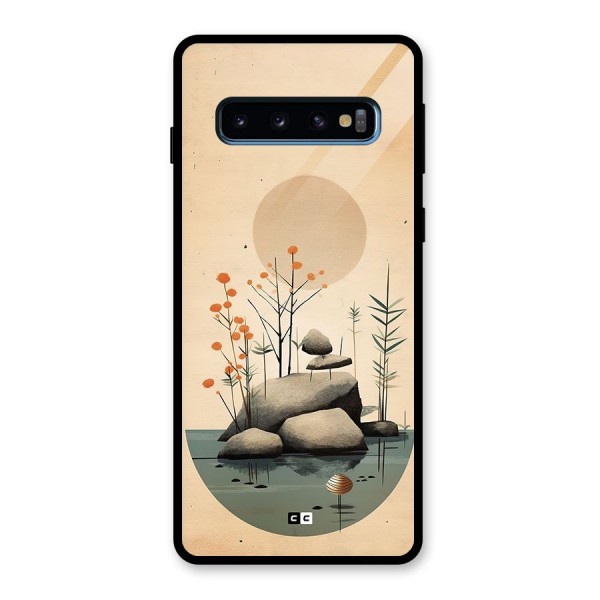 Zen Garden Glass Back Case for Galaxy S10