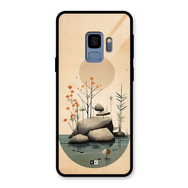 Zen Garden Glass Back Case for Galaxy S9