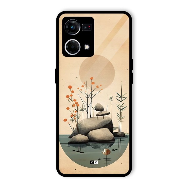 Zen Garden Glass Back Case for Oppo F21s Pro 4G