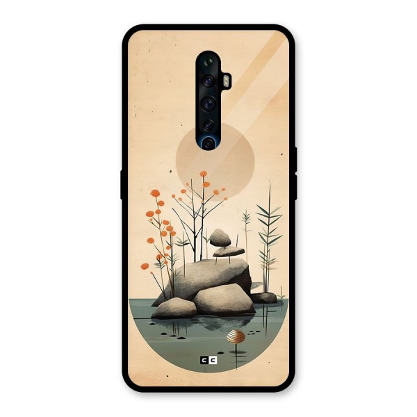 Zen Garden Glass Back Case for Oppo Reno2 Z