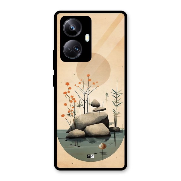 Zen Garden Glass Back Case for Realme 10 Pro Plus