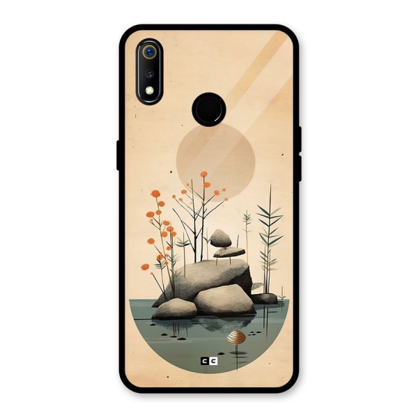 Zen Garden Glass Back Case for Realme 3