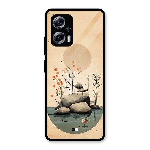 Zen Garden Glass Back Case for Redmi K50i