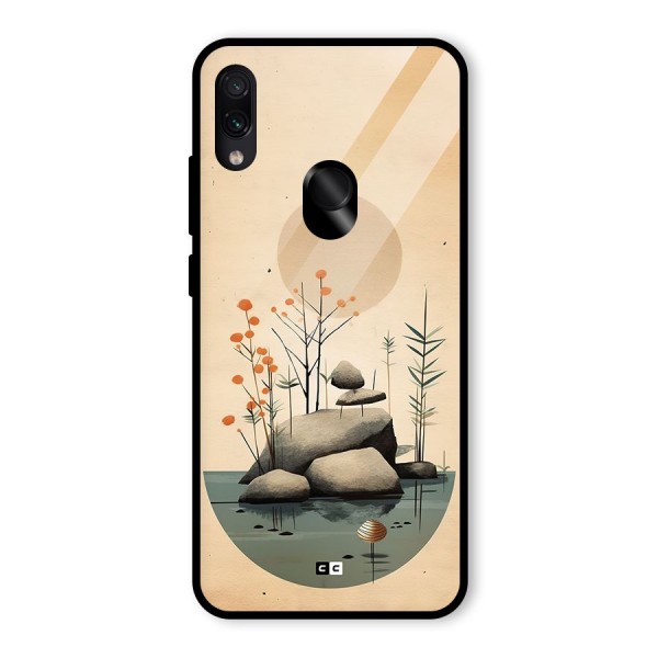 Zen Garden Glass Back Case for Redmi Note 7