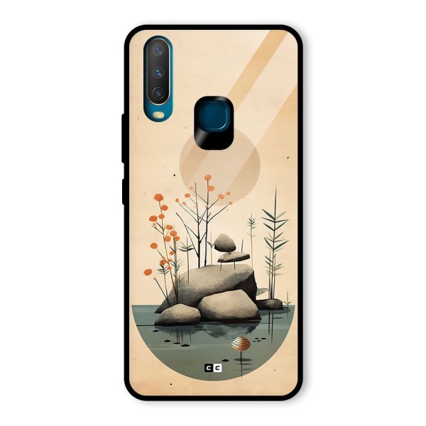 Zen Garden Glass Back Case for Vivo Y12