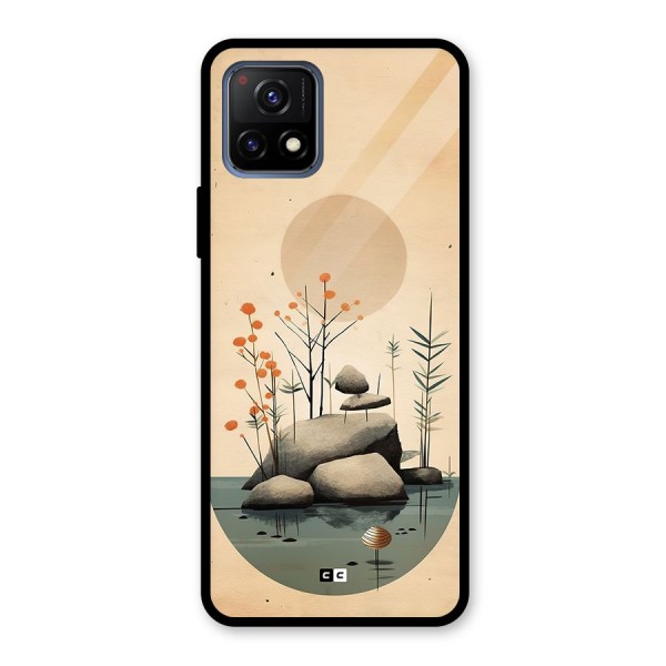 Zen Garden Glass Back Case for Vivo Y72 5G