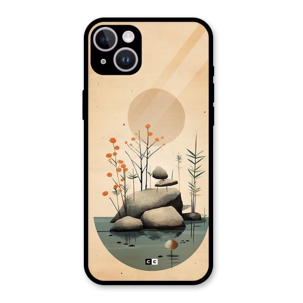 Zen Garden Glass Back Case for iPhone 14 Plus