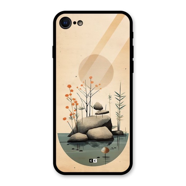 Zen Garden Glass Back Case for iPhone 8