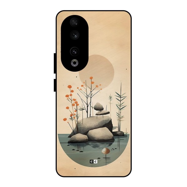 Zen Garden Metal Back Case for Honor 90