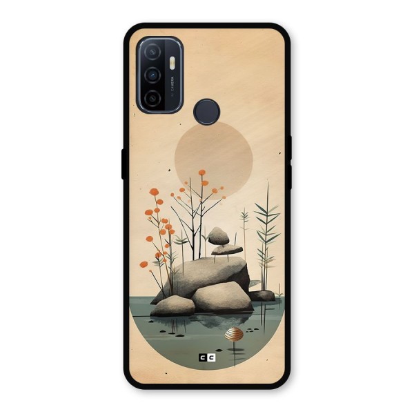 Zen Garden Metal Back Case for Oppo A53