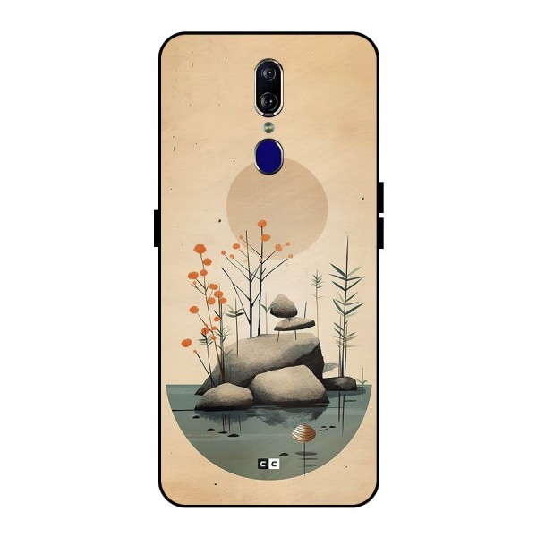 Zen Garden Metal Back Case for Oppo F11