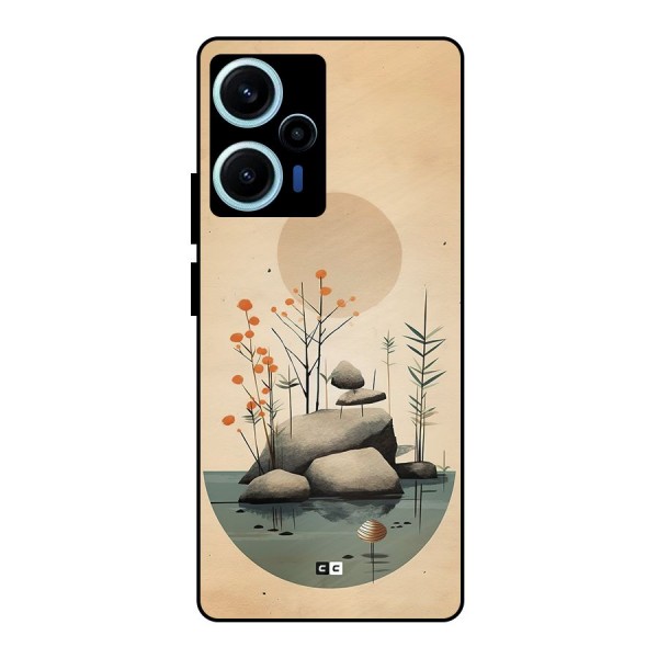 Zen Garden Metal Back Case for Poco F5