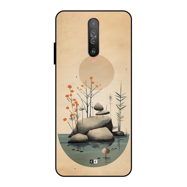 Zen Garden Metal Back Case for Poco X2