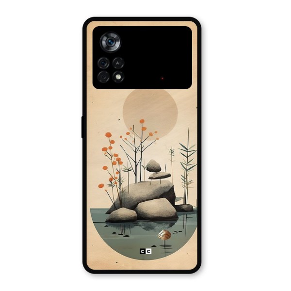 Zen Garden Metal Back Case for Poco X4 Pro 5G