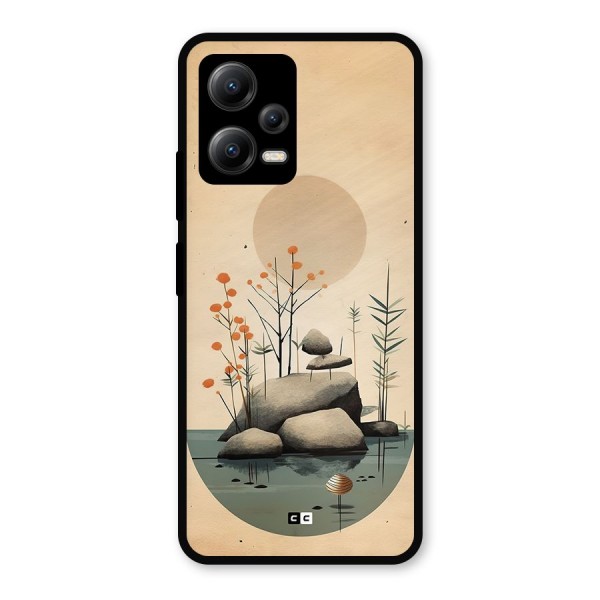 Zen Garden Metal Back Case for Poco X5