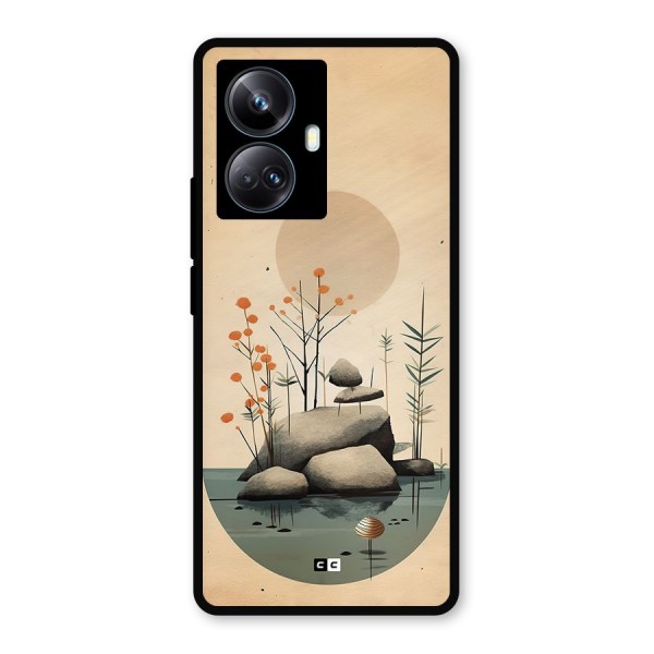 Zen Garden Metal Back Case for Realme 10 Pro Plus