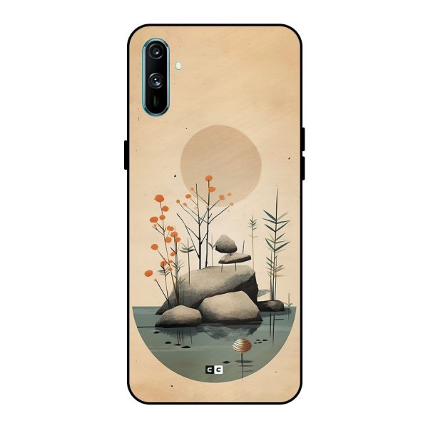 Zen Garden Metal Back Case for Realme C3