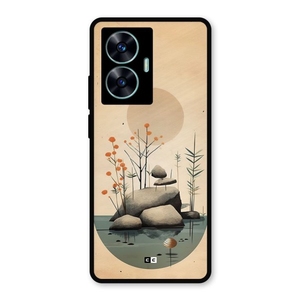 Zen Garden Metal Back Case for Realme C55