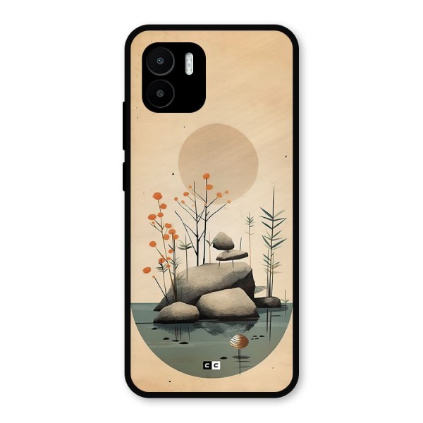 Zen Garden Metal Back Case for Redmi A1