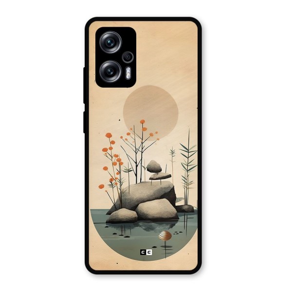 Zen Garden Metal Back Case for Redmi K50i