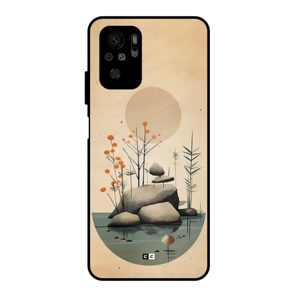 Zen Garden Metal Back Case for Redmi Note 10