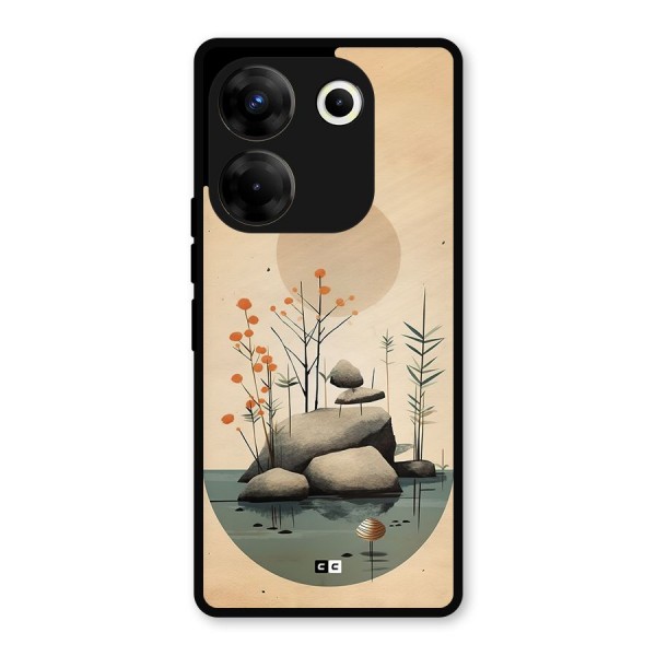 Zen Garden Metal Back Case for Tecno Camon 20