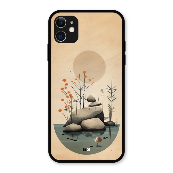 Zen Garden Metal Back Case for iPhone 11