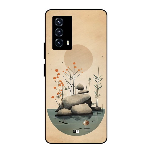 Zen Garden Metal Back Case for iQOO Z5