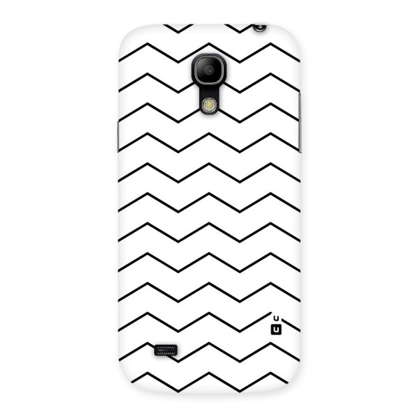 ZigZag Simple Classic Lines Back Case for Galaxy S4 Mini