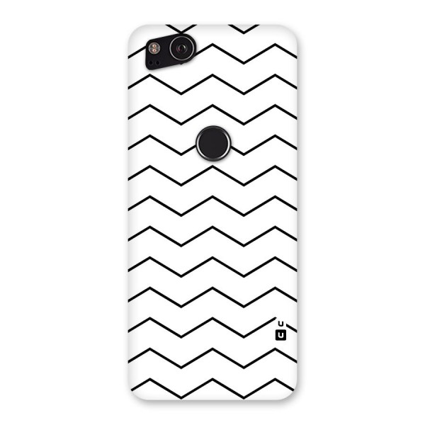 ZigZag Simple Classic Lines Back Case for Google Pixel 2