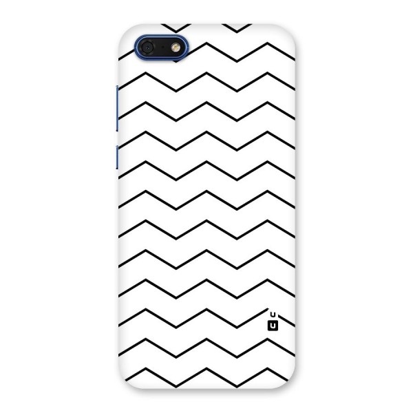 ZigZag Simple Classic Lines Back Case for Honor 7s