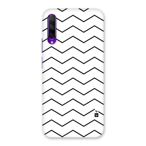 ZigZag Simple Classic Lines Back Case for Honor 9X Pro