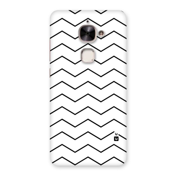 ZigZag Simple Classic Lines Back Case for Le 2