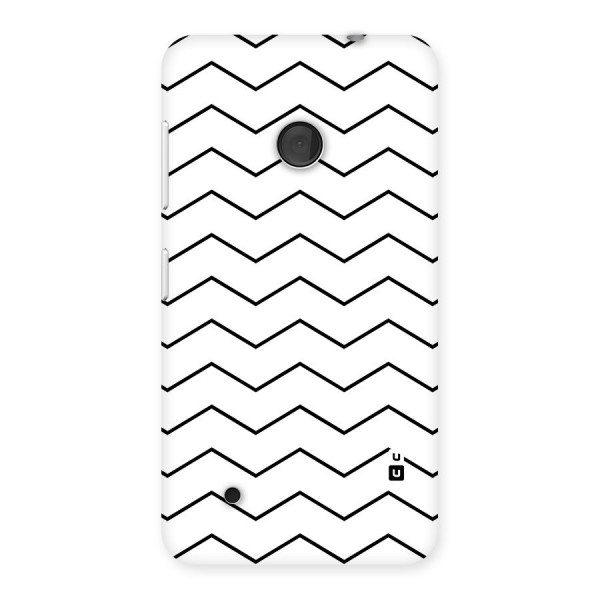 ZigZag Simple Classic Lines Back Case for Lumia 530