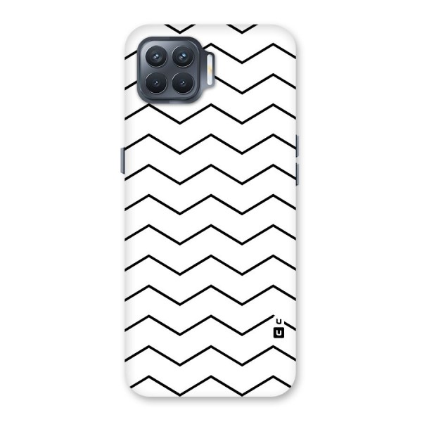 ZigZag Simple Classic Lines Back Case for Oppo F17 Pro