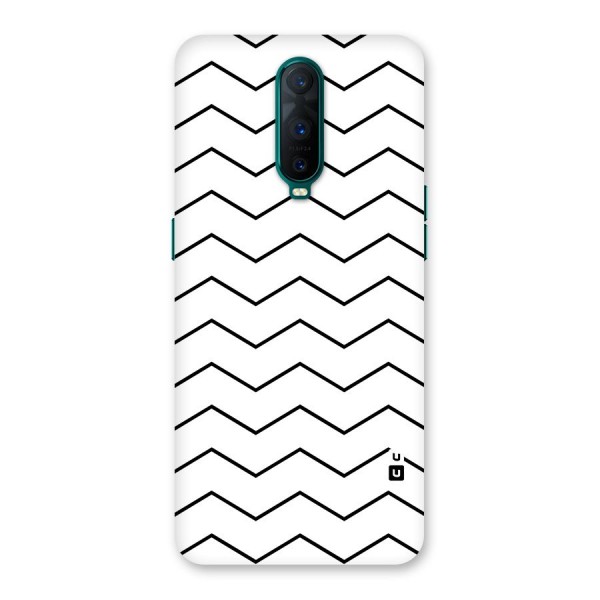 ZigZag Simple Classic Lines Back Case for Oppo R17 Pro