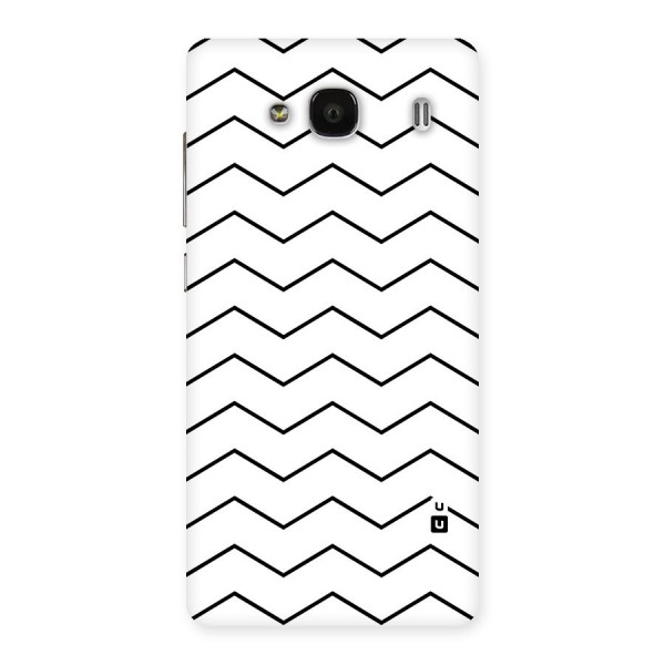 ZigZag Simple Classic Lines Back Case for Redmi 2s