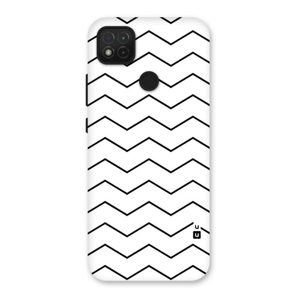 ZigZag Simple Classic Lines Back Case for Redmi 9C