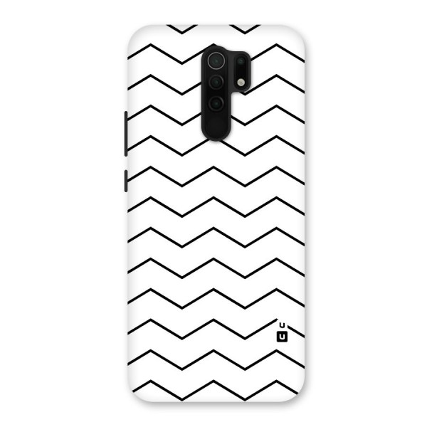 ZigZag Simple Classic Lines Back Case for Redmi 9 Prime