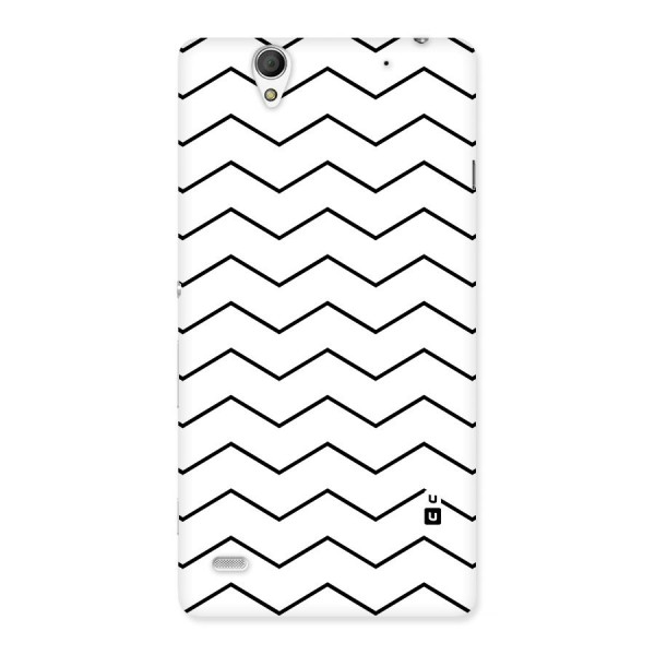 ZigZag Simple Classic Lines Back Case for Sony Xperia C4