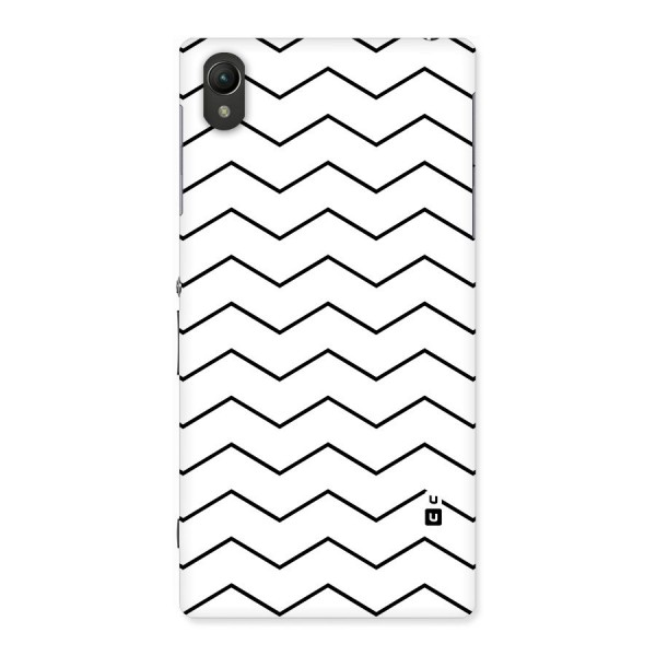 ZigZag Simple Classic Lines Back Case for Sony Xperia Z1