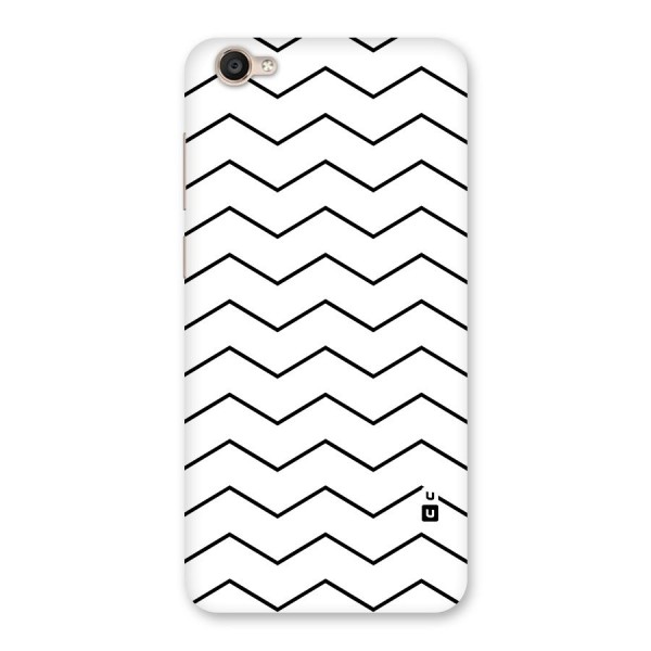 ZigZag Simple Classic Lines Back Case for Vivo Y55s