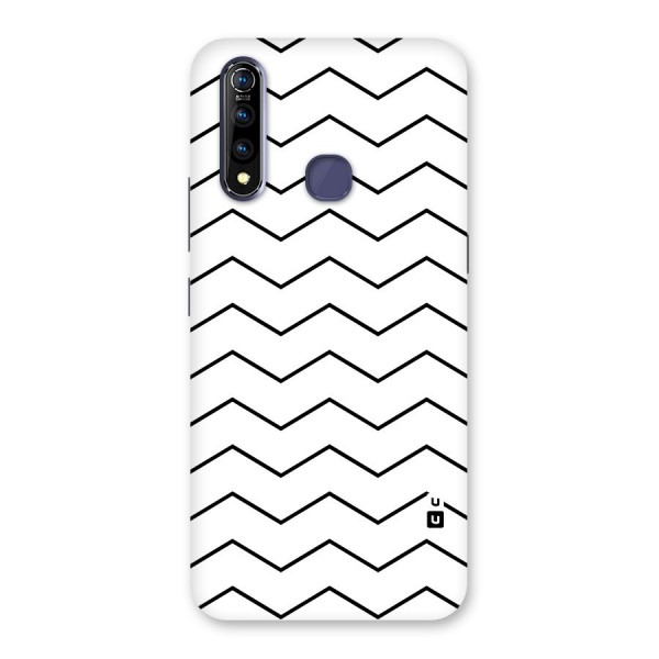 ZigZag Simple Classic Lines Back Case for Vivo Z1 Pro