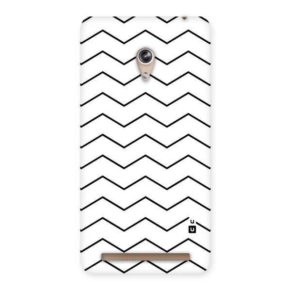 ZigZag Simple Classic Lines Back Case for Zenfone 6