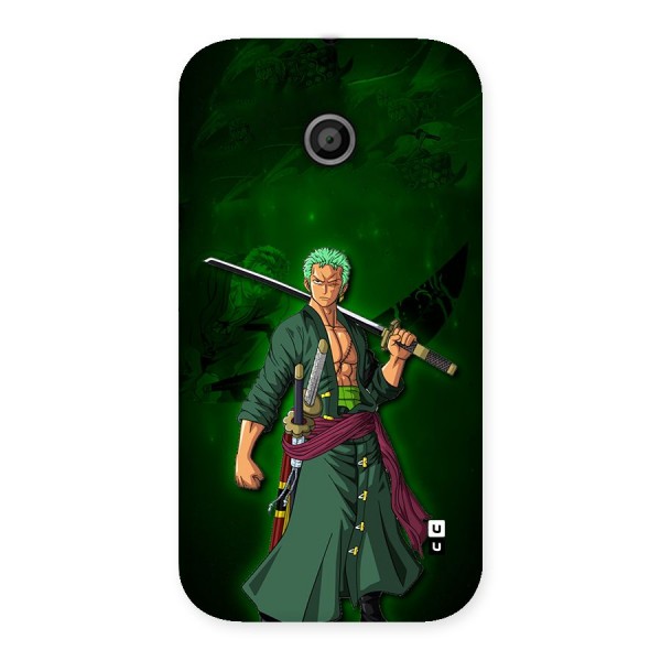 Zoro Ready Back Case for Moto E