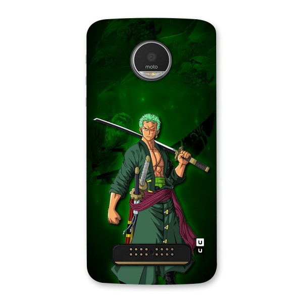 Zoro Ready Back Case for Moto Z Play